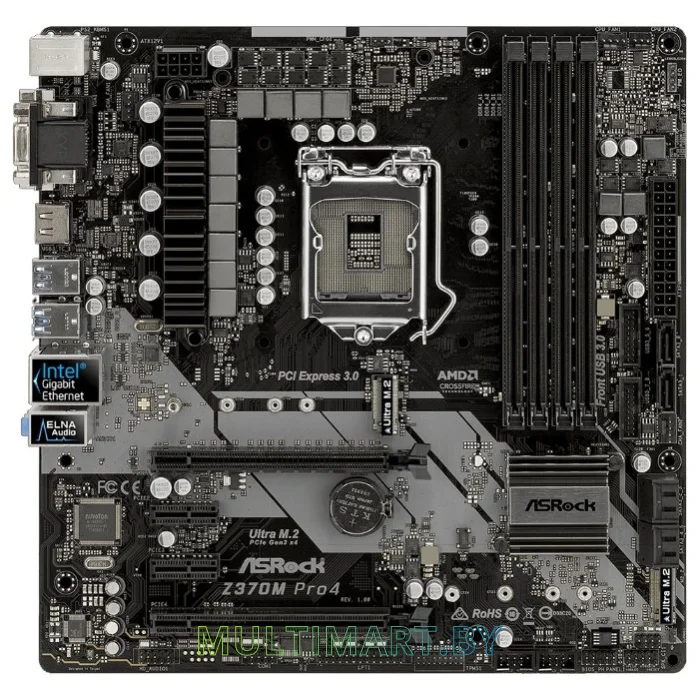 Материнская плата ASRock Z370M PRO4